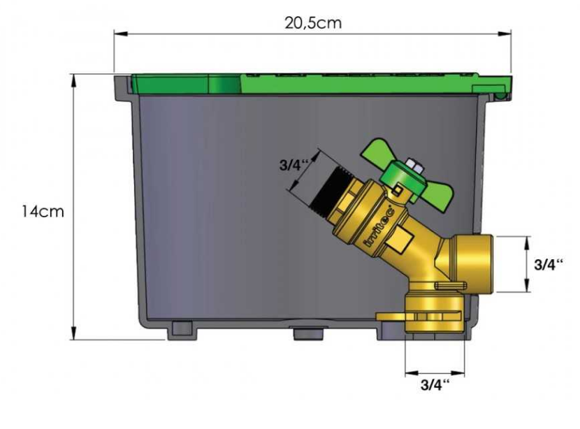 ARQUETA CIR-GRIFO PLAN